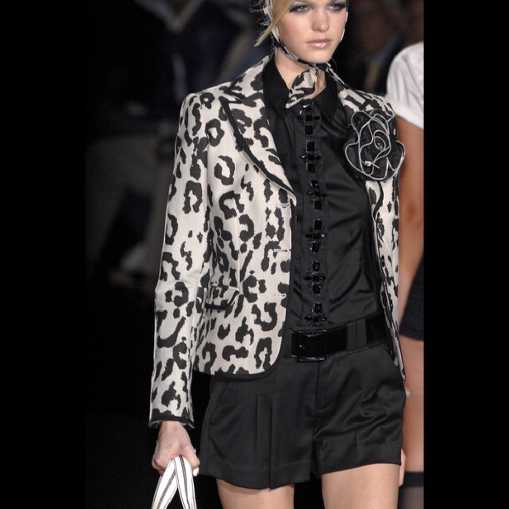 L.A.M.B. Spring 2008 Leopard Blazer